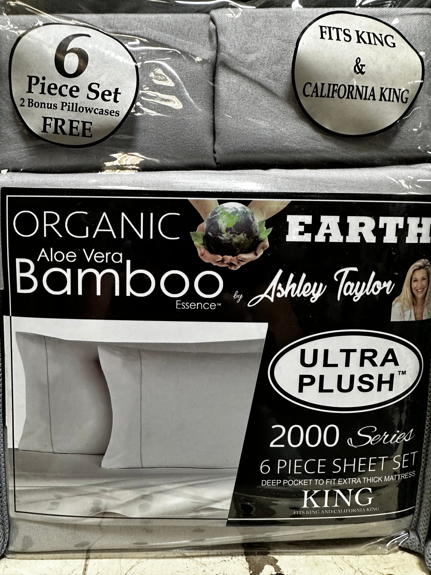Ashley Taylor 2000 series Bamboo Ultra Plush Deep 6pc Sheet Set