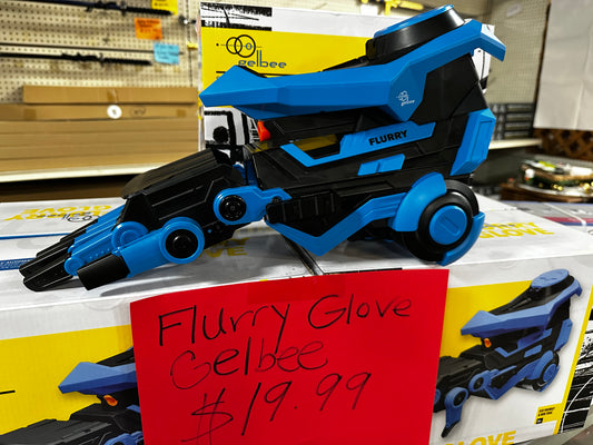 Flurry Glove Water Bead Gel-BB Blaster GFGBB1, Blue