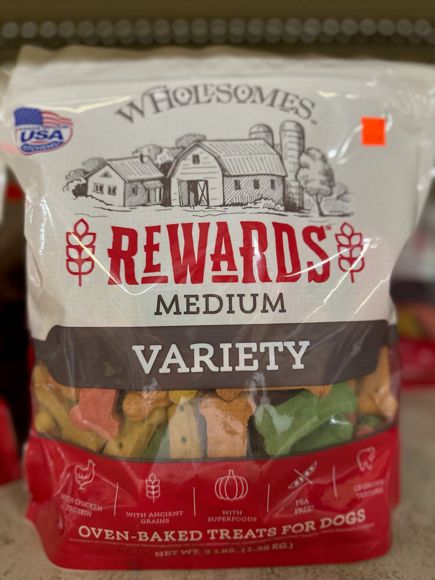 Wholesomes Rewards Dog Treats – 3.6 lb