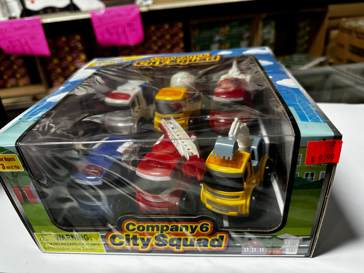 Company 6 City Squad Vehicle Set
