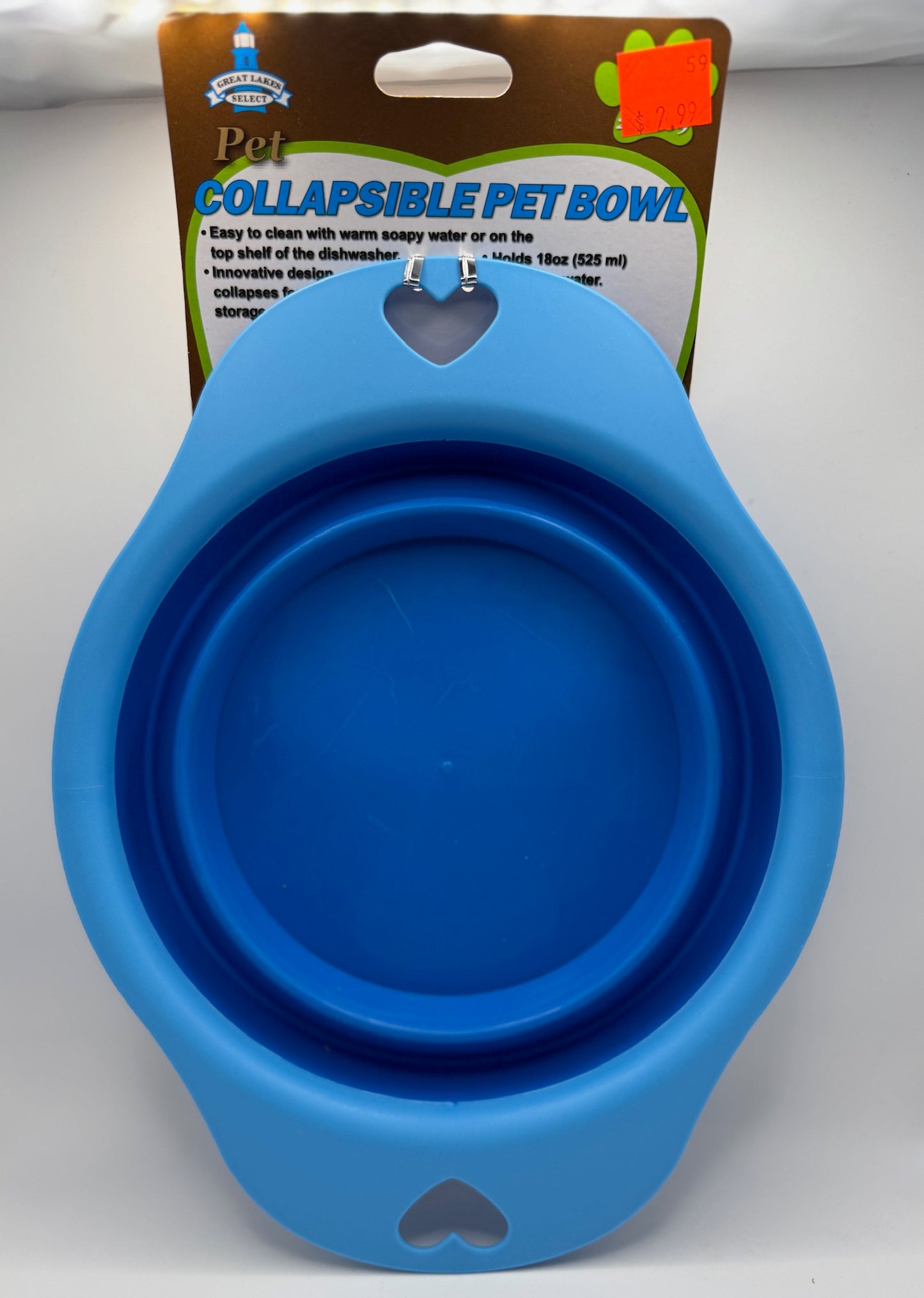 Collapsible Pet Bowl