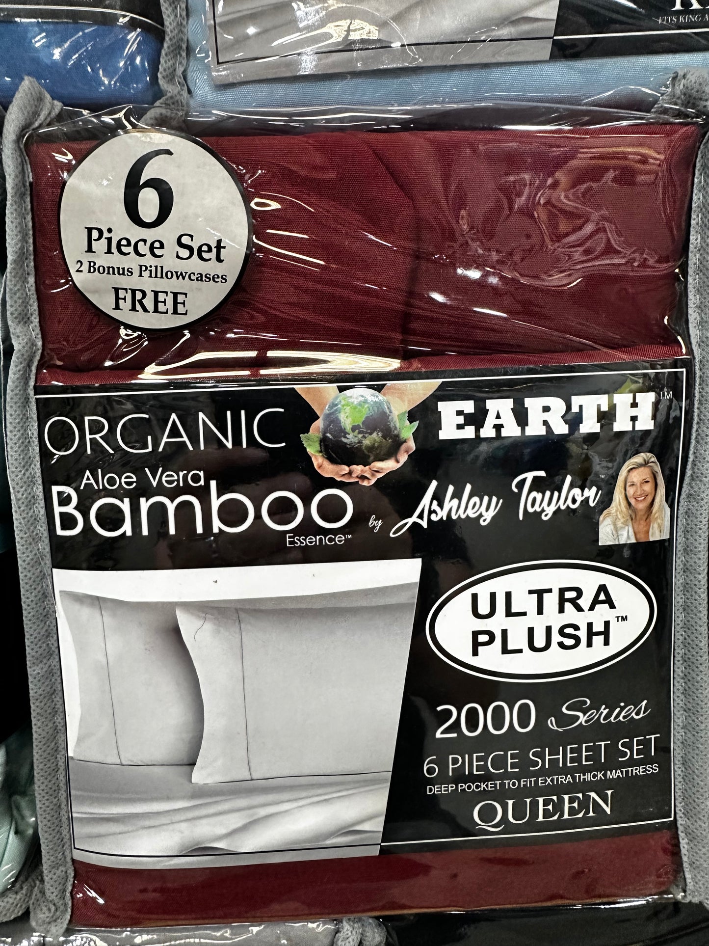 Ashley Taylor 2000 series Bamboo Ultra Plush Deep 6pc Sheet Set