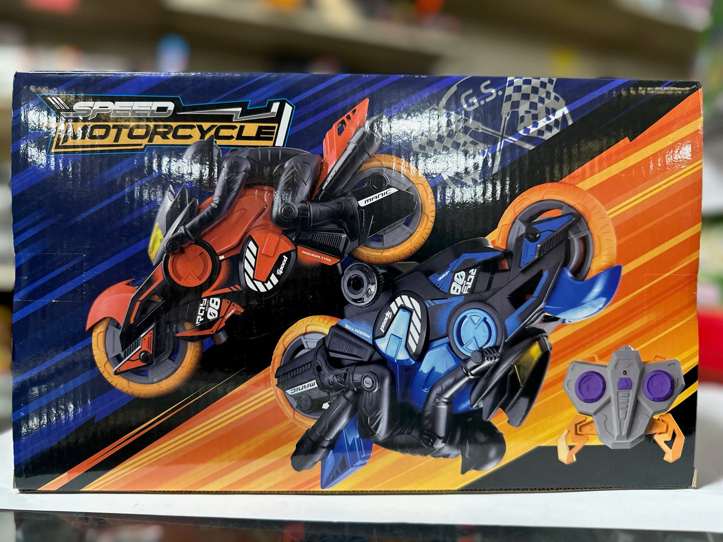 R/C Speed Motorcycle with Light & Sound