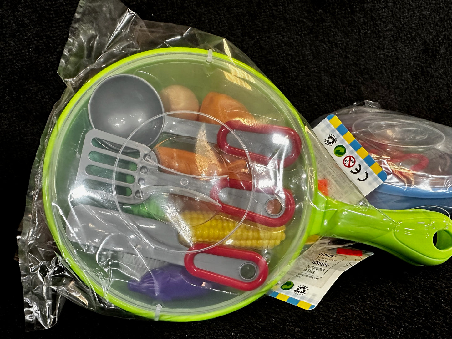 Kids Kitchen Play Pan Set