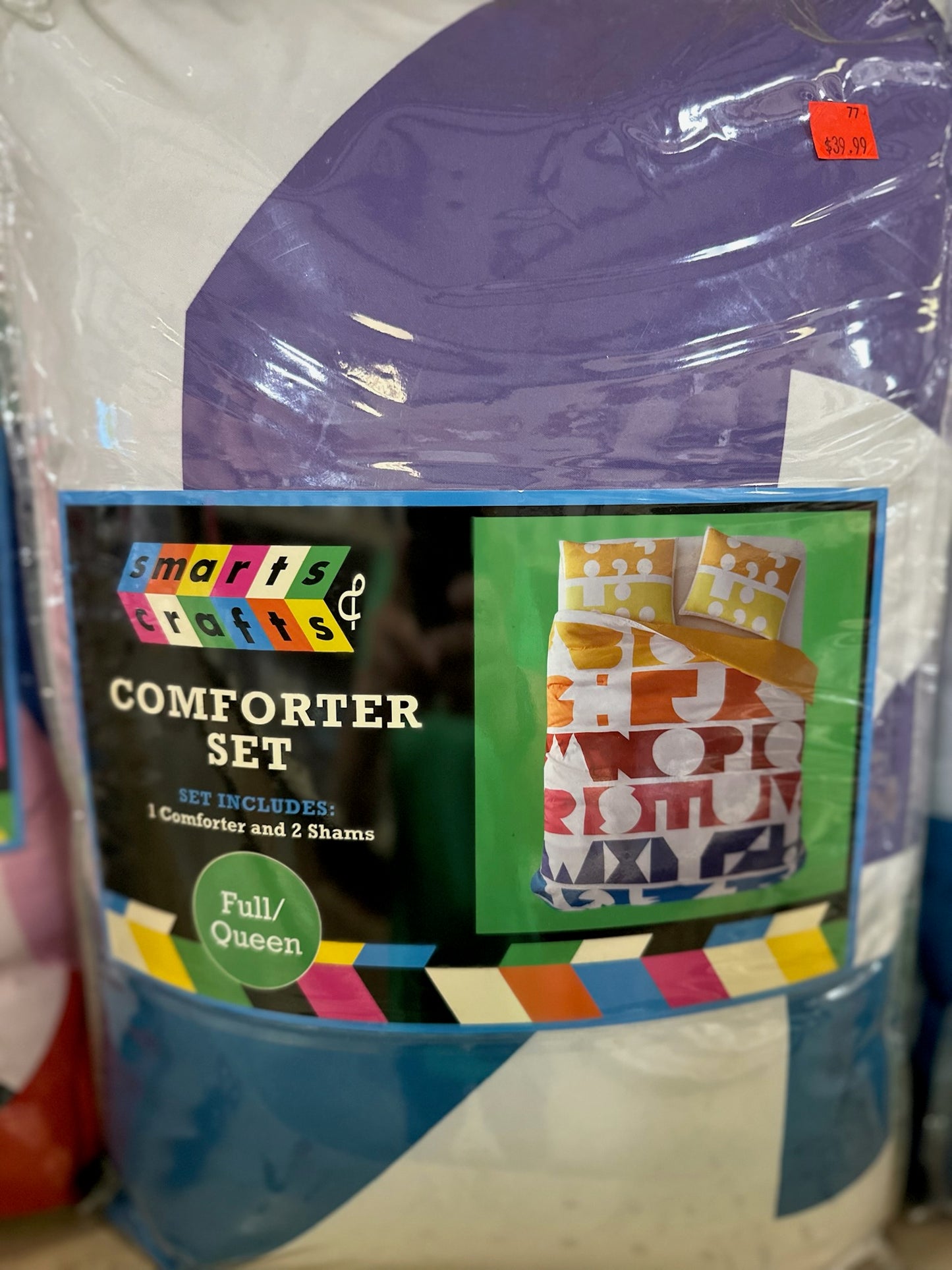 Smarts & Crafts Comforter Set (Full/Queen)