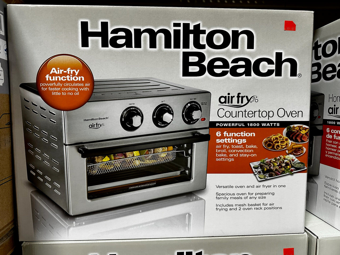Hamilton Beach Air Fry Countertop Oven