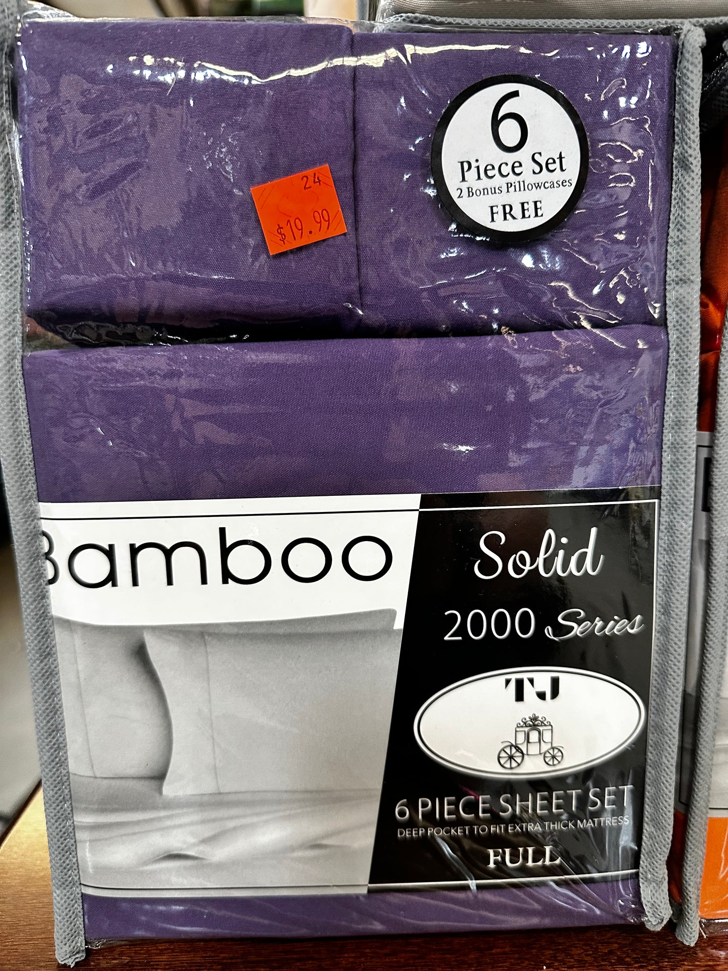 Ashley Taylor 2000 series Bamboo Ultra Plush Deep 6pc Sheet Set