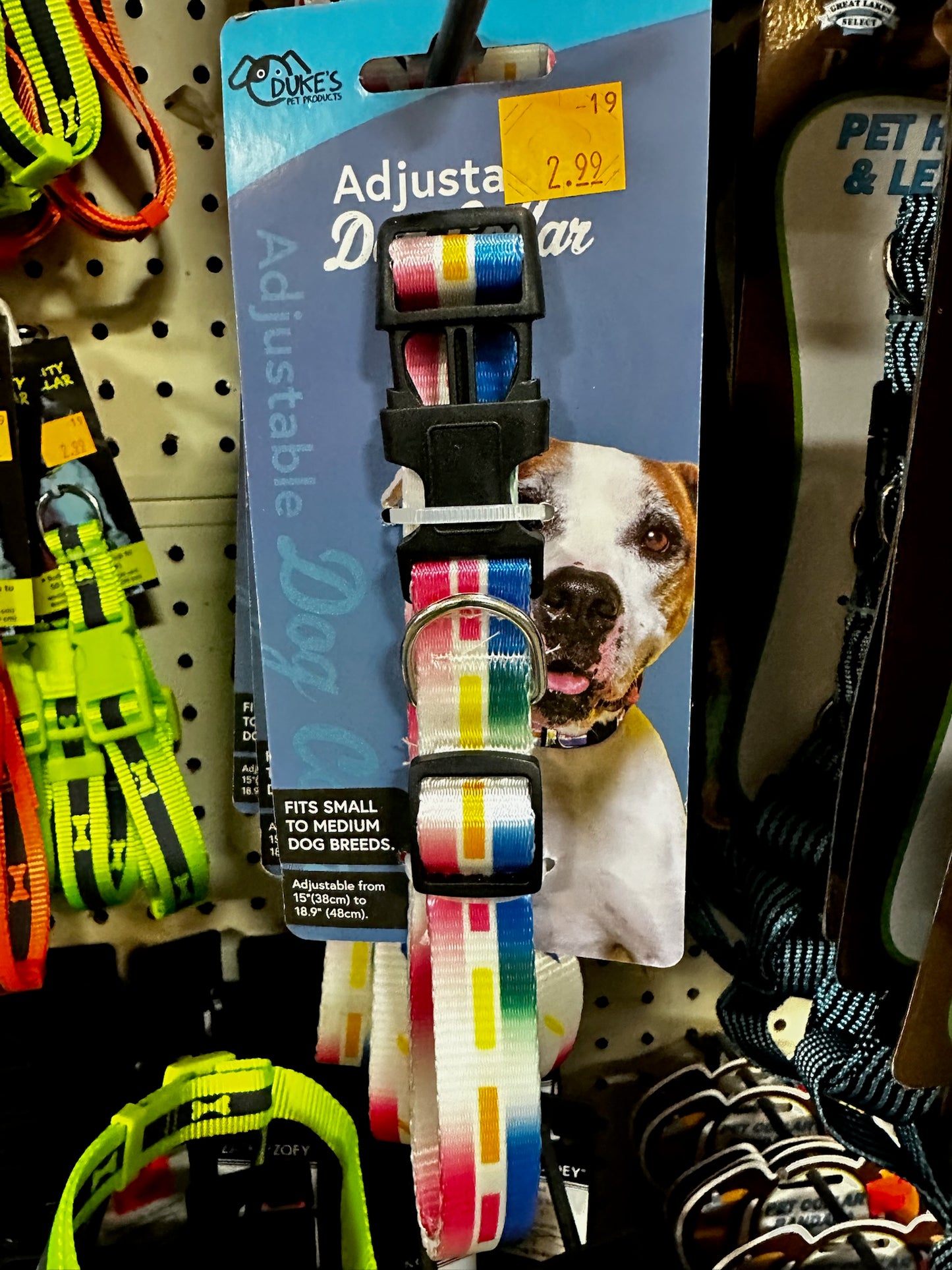 Duke’s Adjustable Dog Collar