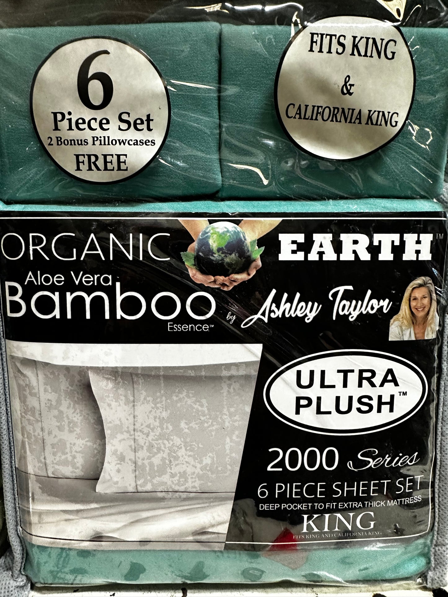 Ashley Taylor 2000 series Bamboo Ultra Plush Deep 6pc Sheet Set