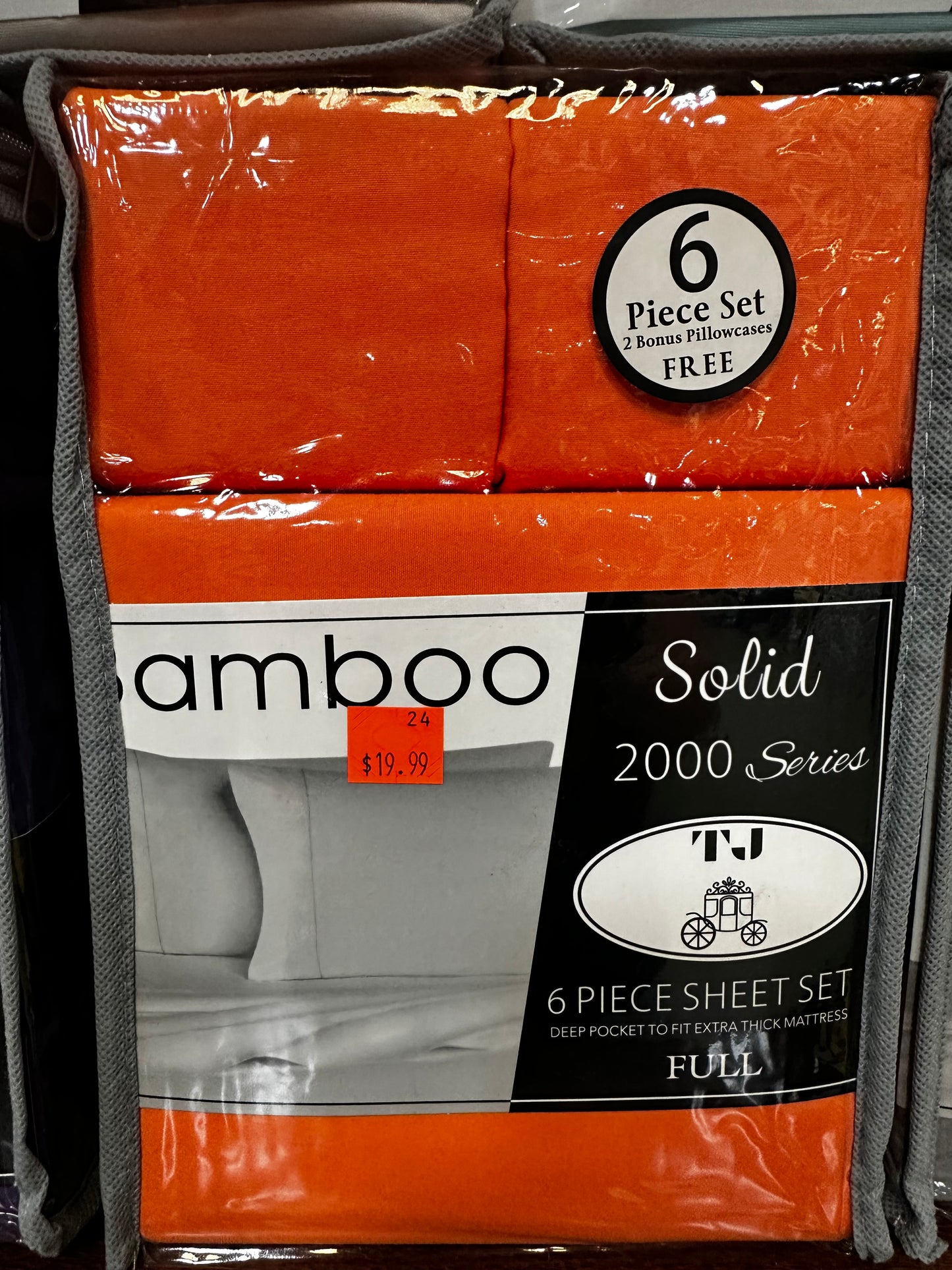 Ashley Taylor 2000 series Bamboo Ultra Plush Deep 6pc Sheet Set