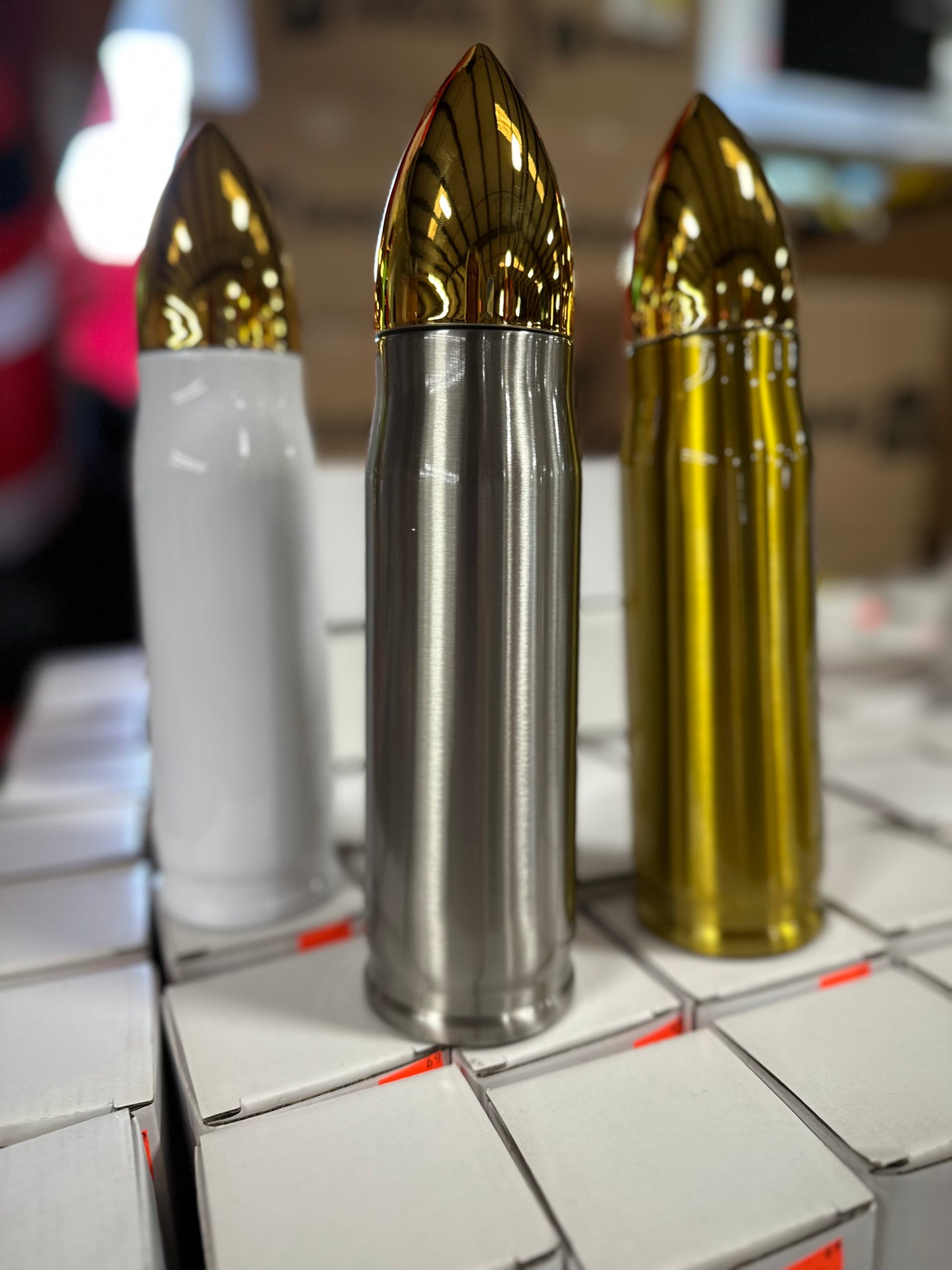 Insulated Bullet Water Bottles 17oz