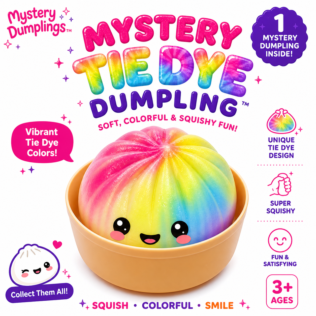 Mystery Tie Dye Dumpling
