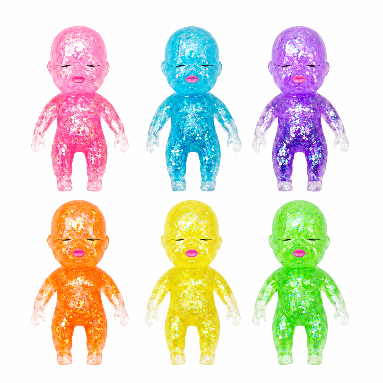 Glitter Baby Squishy