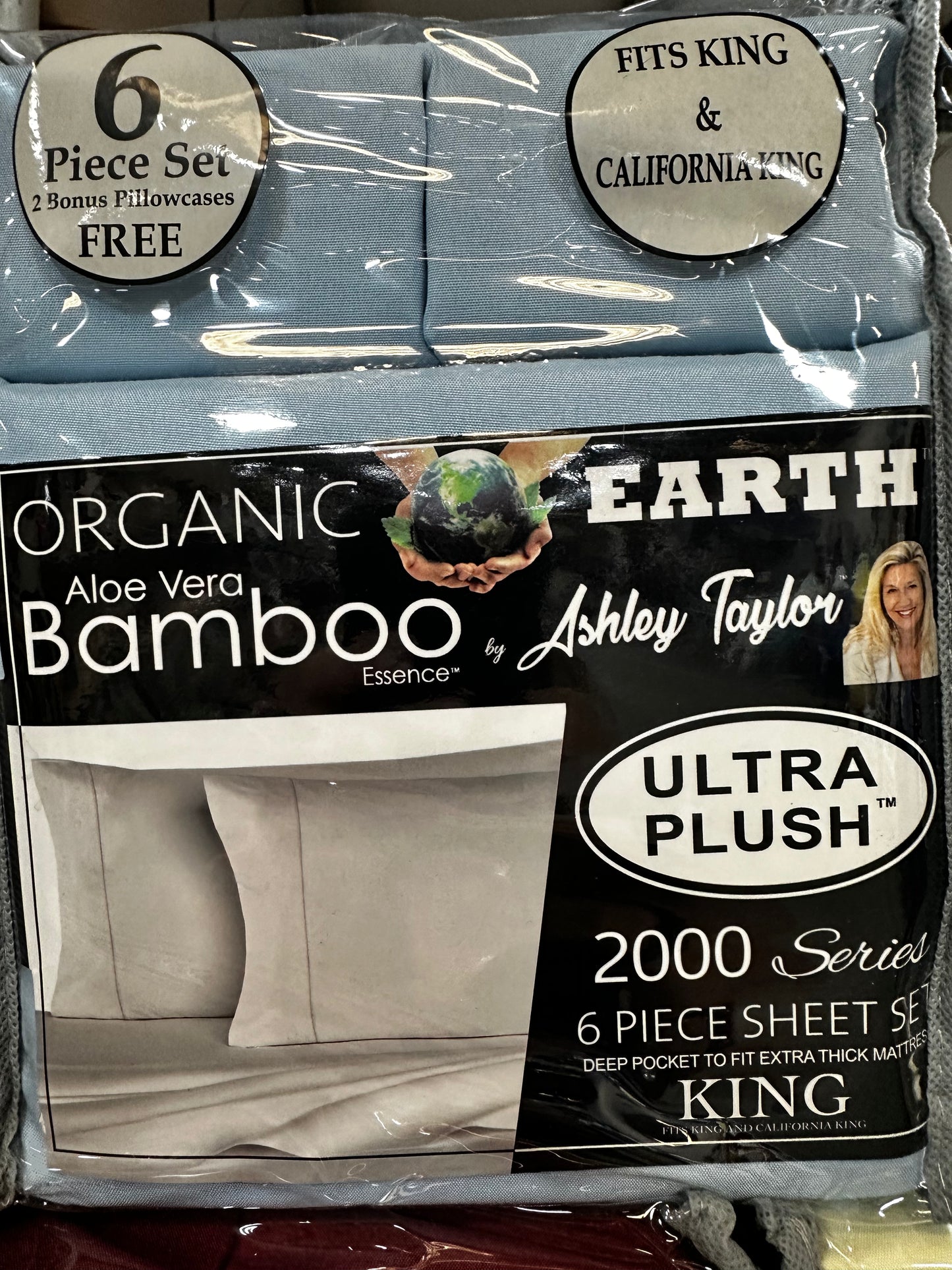 Ashley Taylor 2000 series Bamboo Ultra Plush Deep 6pc Sheet Set