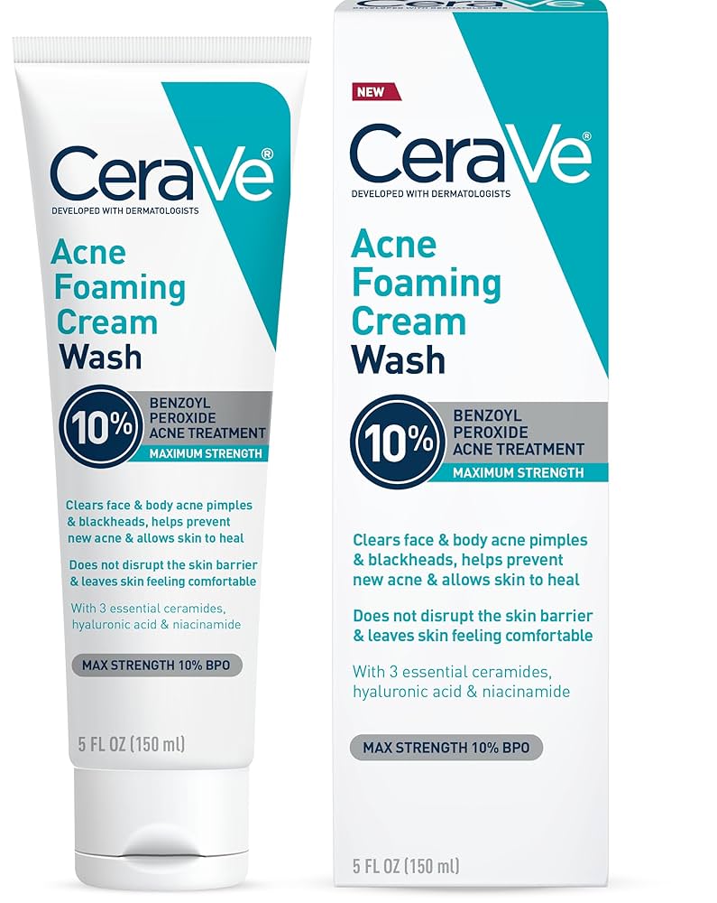 CeraVe Foaming Cream Wash 10%