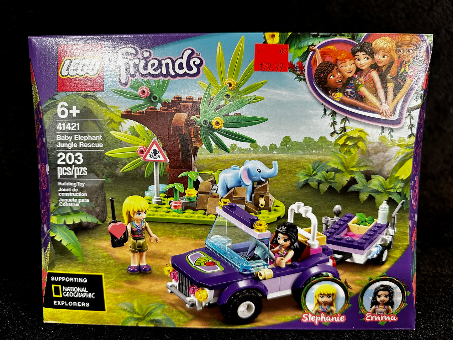 LEGO Friends Baby Elephant Jungle Rescue
