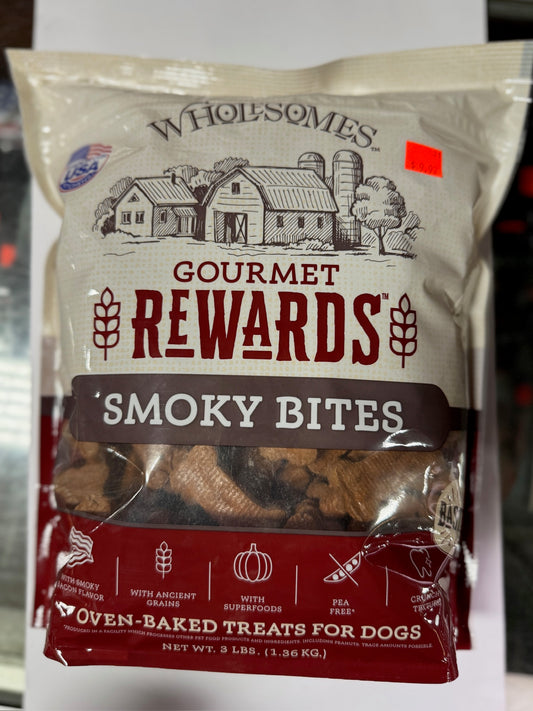 Wholesomes Gourmet Rewards Smoky Bites