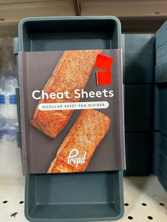 Prep’d Cheat Sheets - Modular Sheet Pan Divider