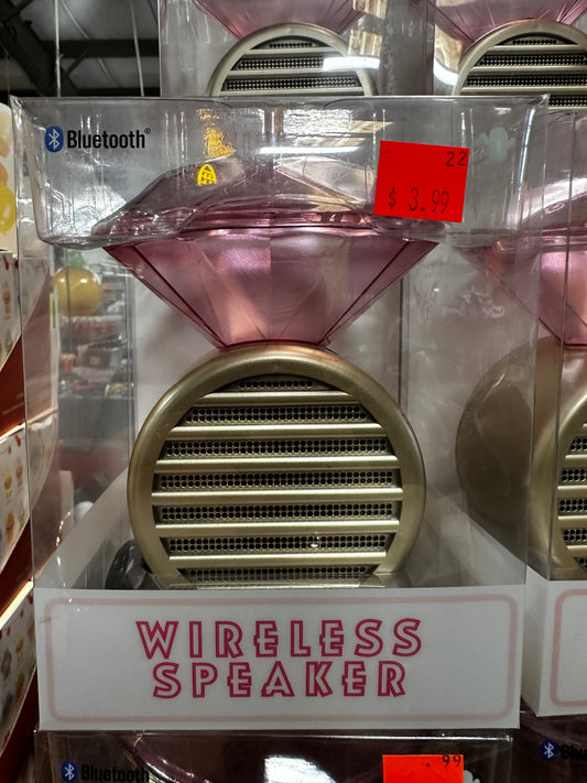 Bluetooth Wireless Speaker - Pink Diamond