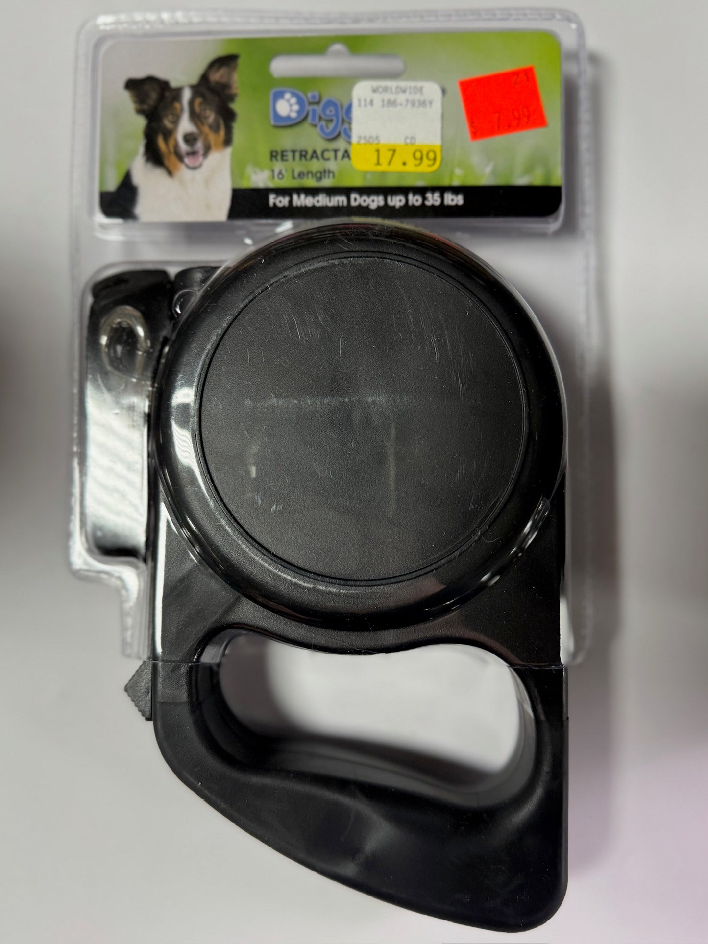 Big Paw Retractable Leash – Medium Dogs