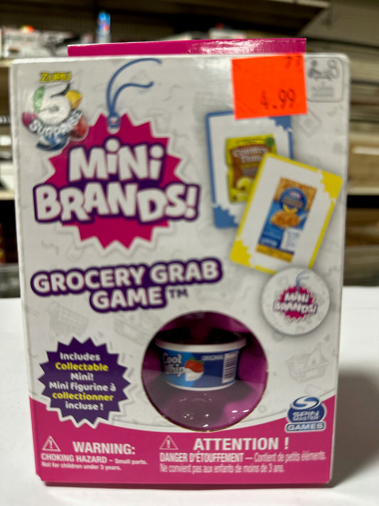 Mini Brands Grocery Grab Game