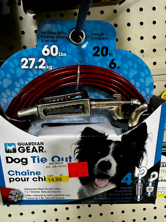 Guardian Gear Dog Tie-Out Cable