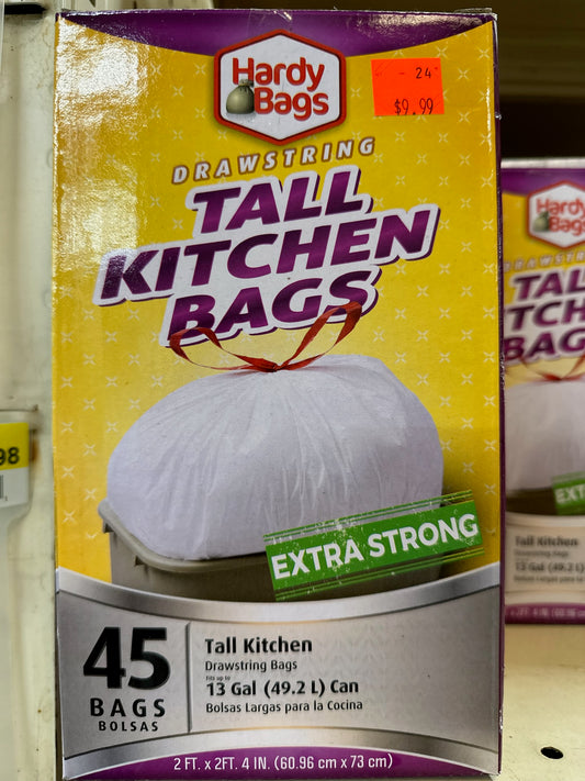 Hardy Bags Tall Kitchen Bags — Extra Strong