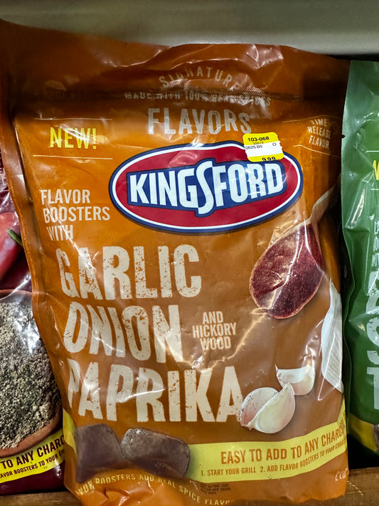 Kingsford Flavor Boosters Garlic Onion and Paprika, 2 lb