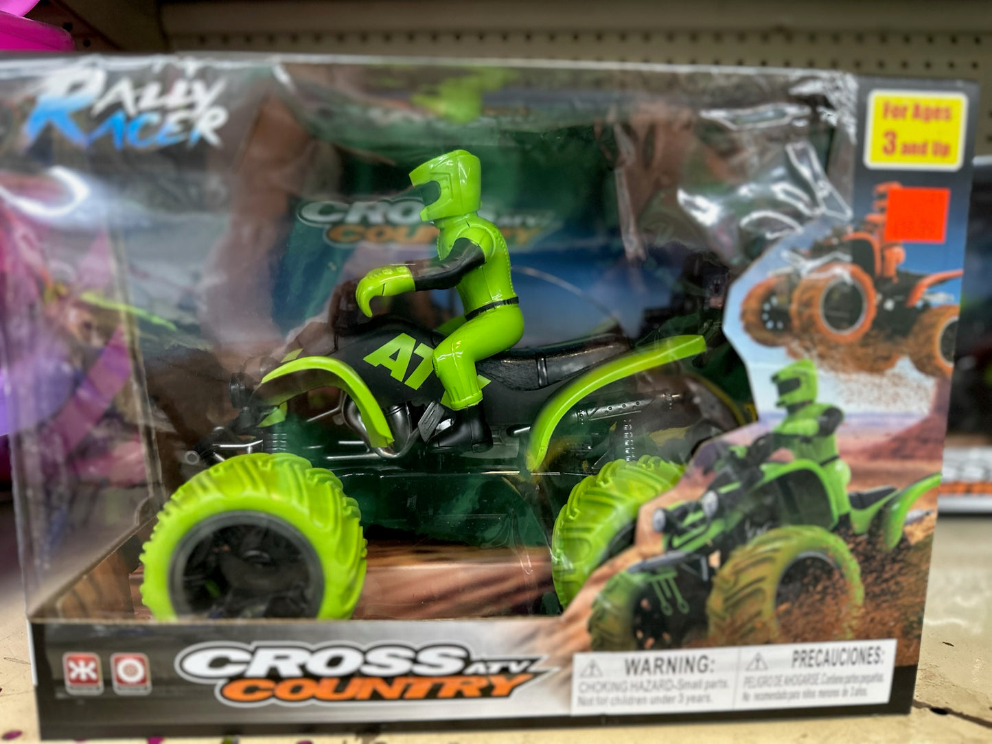 Rally Racer Cross Country ATV Toy
