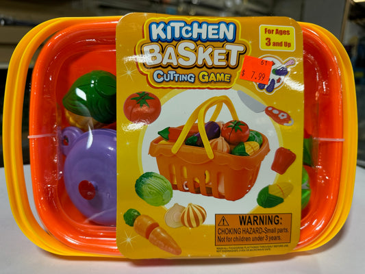Kitchen Basket Cutting Game