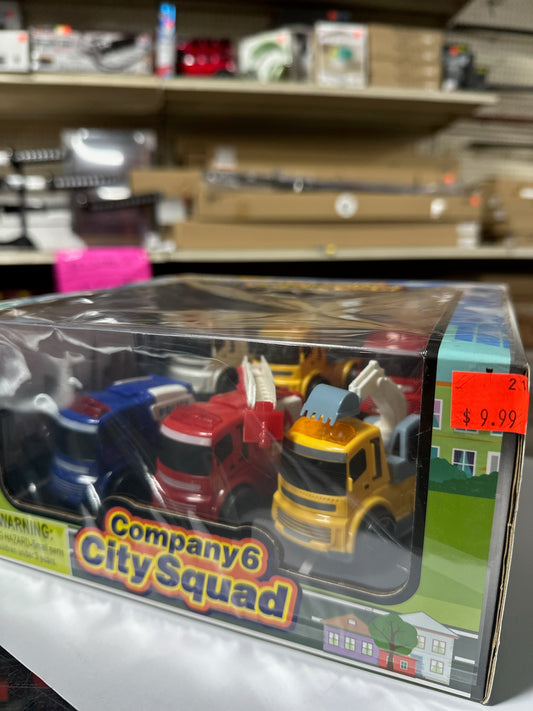 Company 6 City Squad Vehicle Set