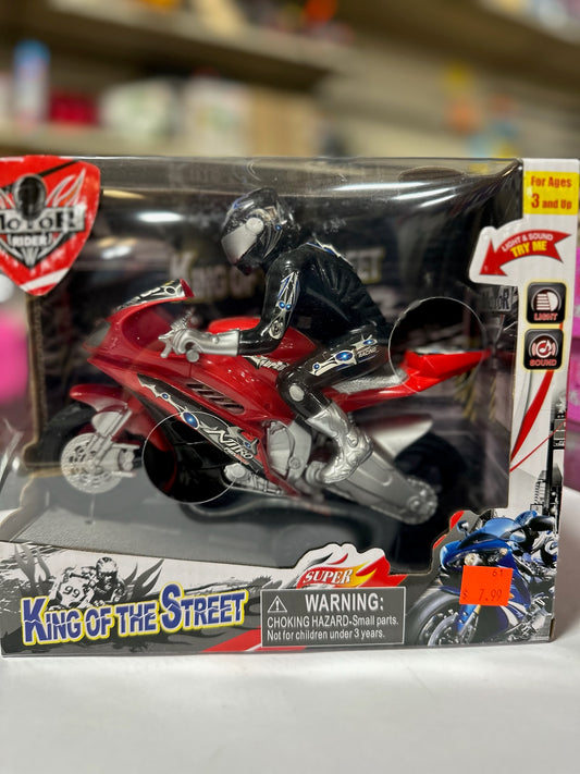 King of the Street Motorcycle Toy