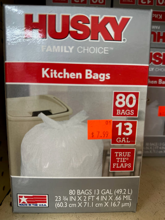 Husky Family Choice Kitchen Bags