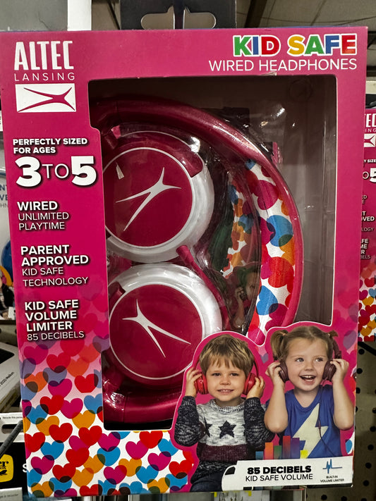 Altec Lansing Kid Safe Wired Headphones