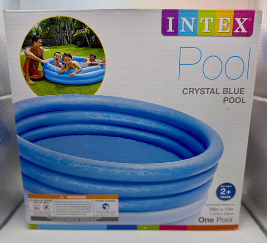 Intex Crystal Blue Pool – 58” x 13”
