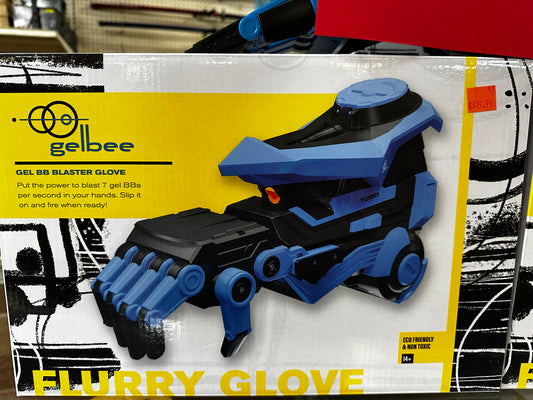 Flurry Glove Water Bead Gel-BB Blaster GFGBB1, Blue