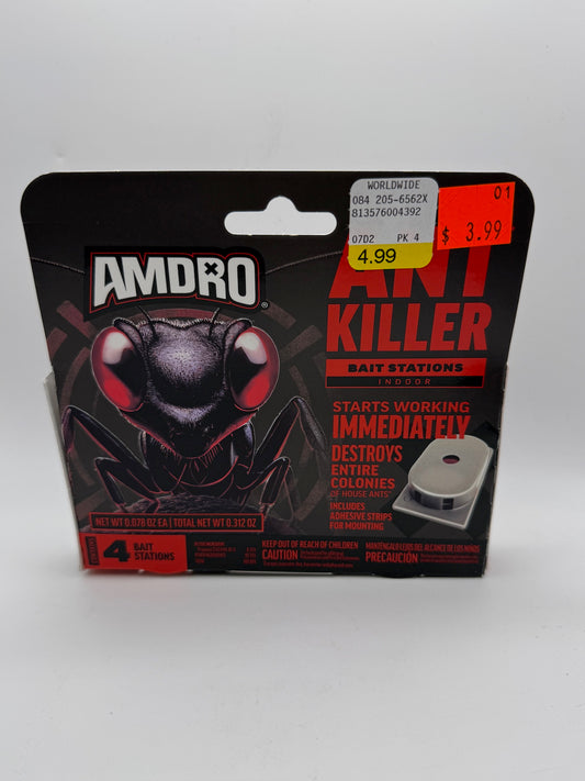 AMDRO Ant Killer Bait Stations – Indoor Use