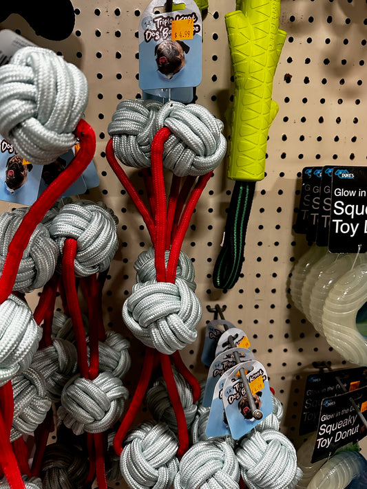 Triple Knot Dog Bungee Rope