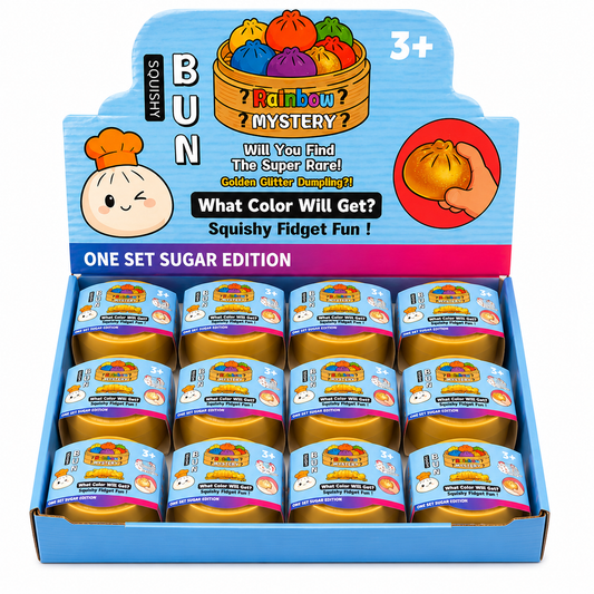 Mini Glitter Orbeez Dumpling Mystery Squishy