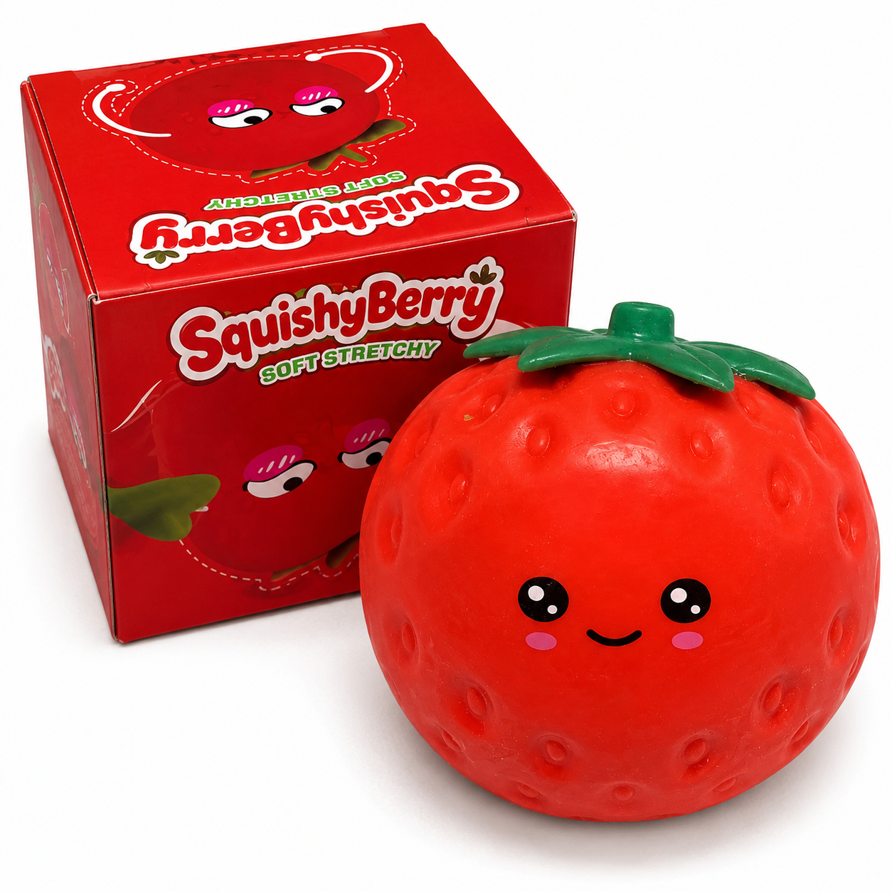 Jumbo Strawberry Flour Squish