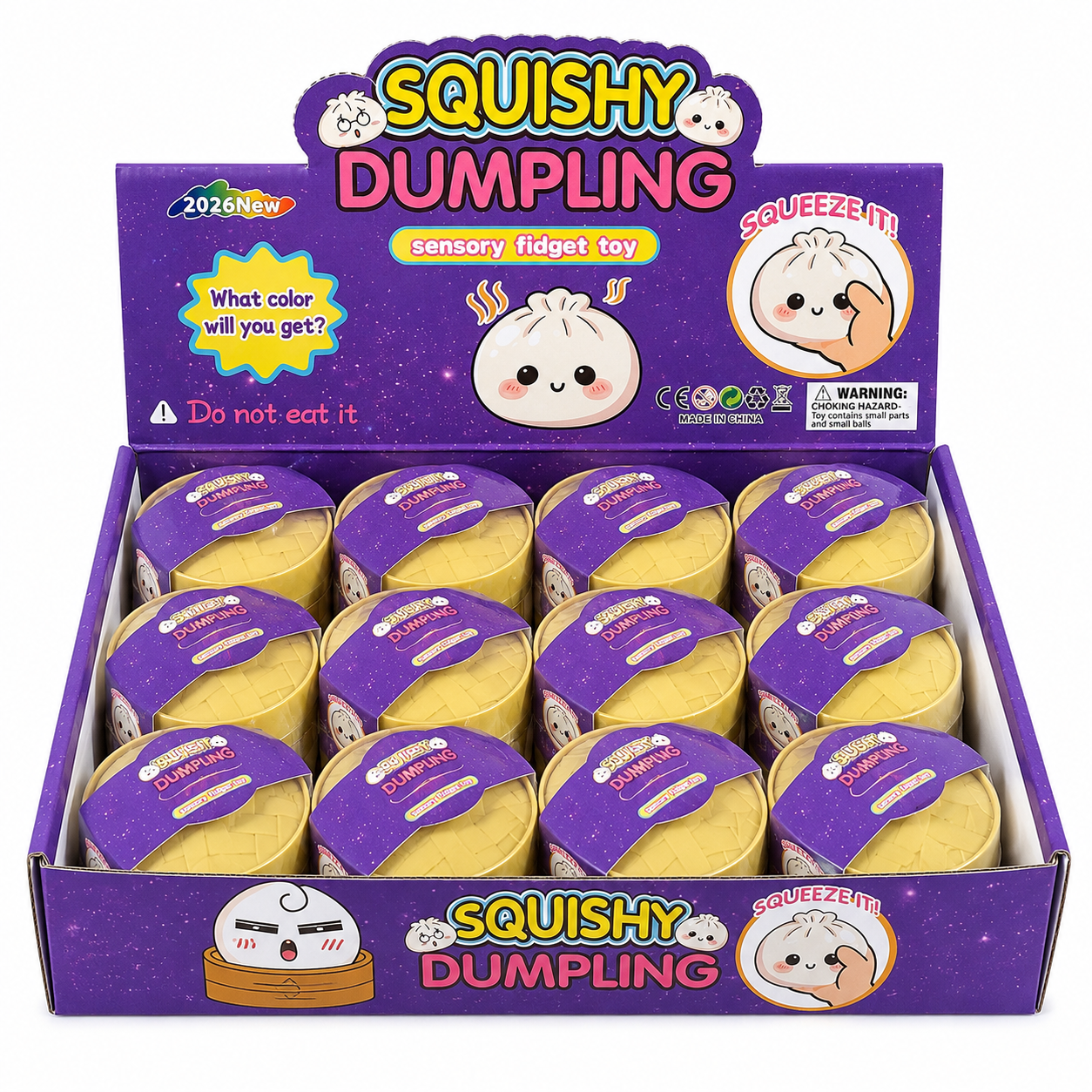Mini Sugar•Glitter Mystery Dumpling Sugar Squish