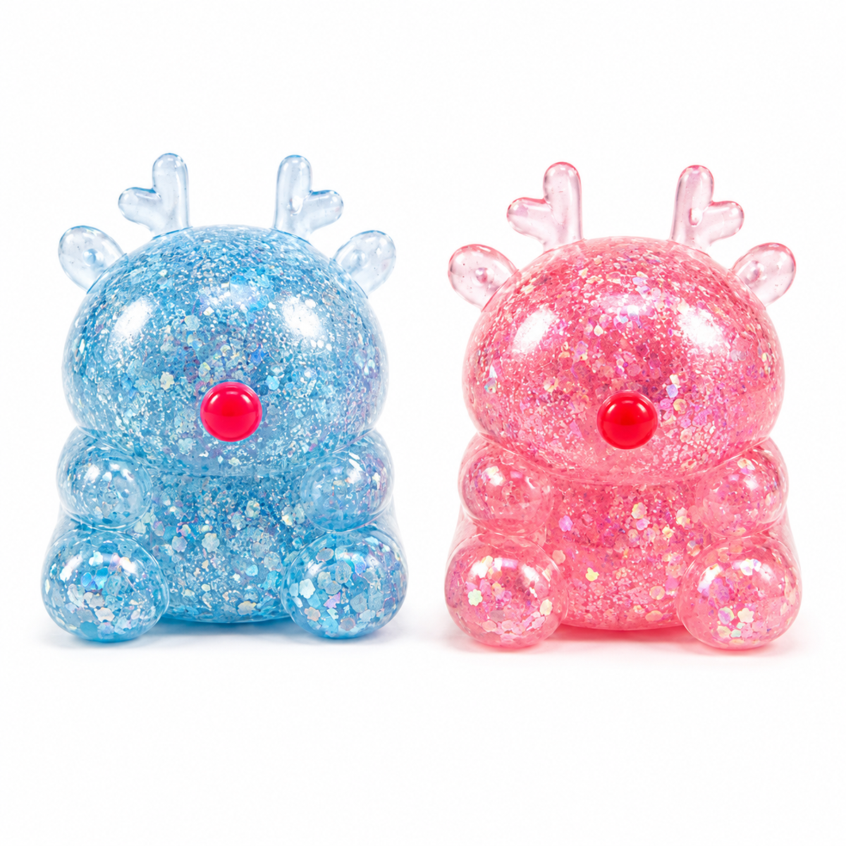 Super Duper Sugar Squisher - Sticky Glitter Reindeer by Top Trenz