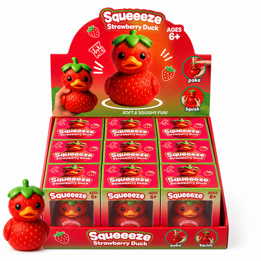 Strawberry Duck Squishy