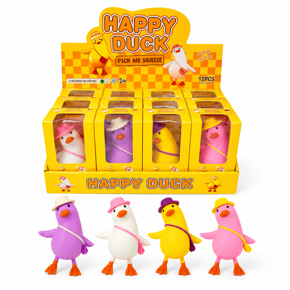 Happy Duck Squishy
