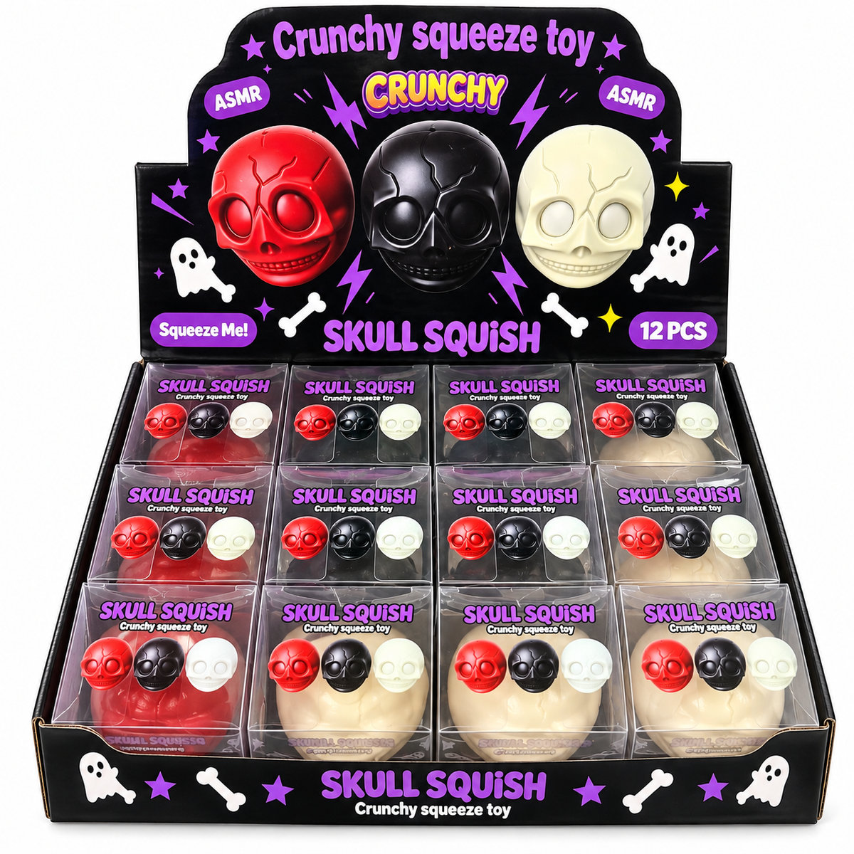 Crunch Skull Squishy