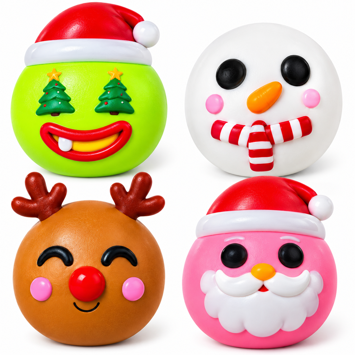 Crunchy Christmas Faces