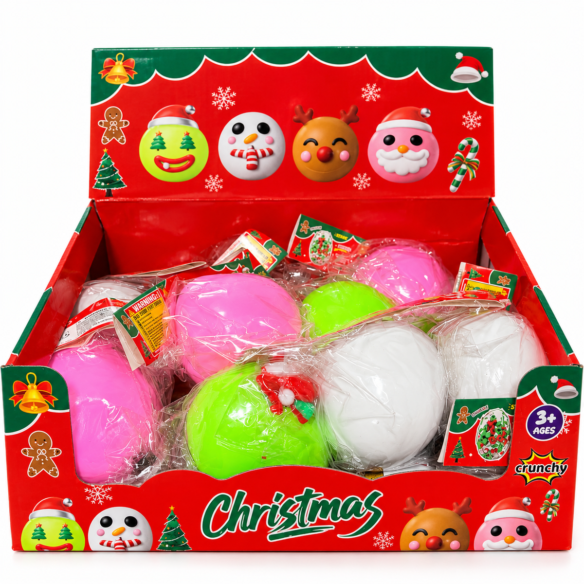 Crunchy Christmas Faces