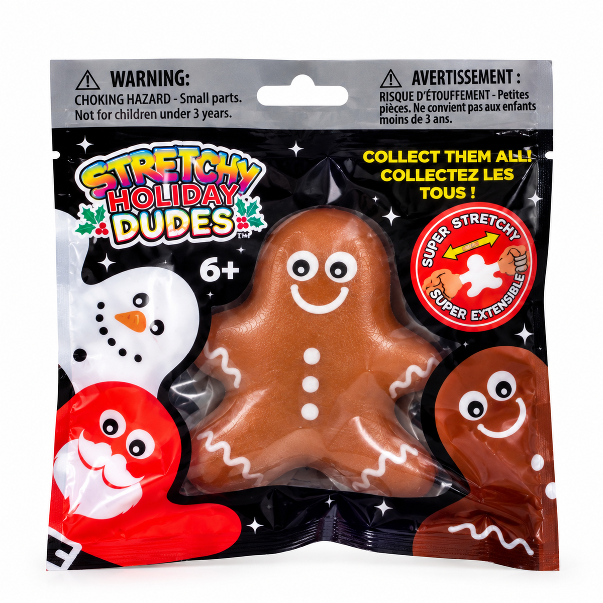 Stretchy Holiday Dudes – Christmas Sensory Squishy Toys