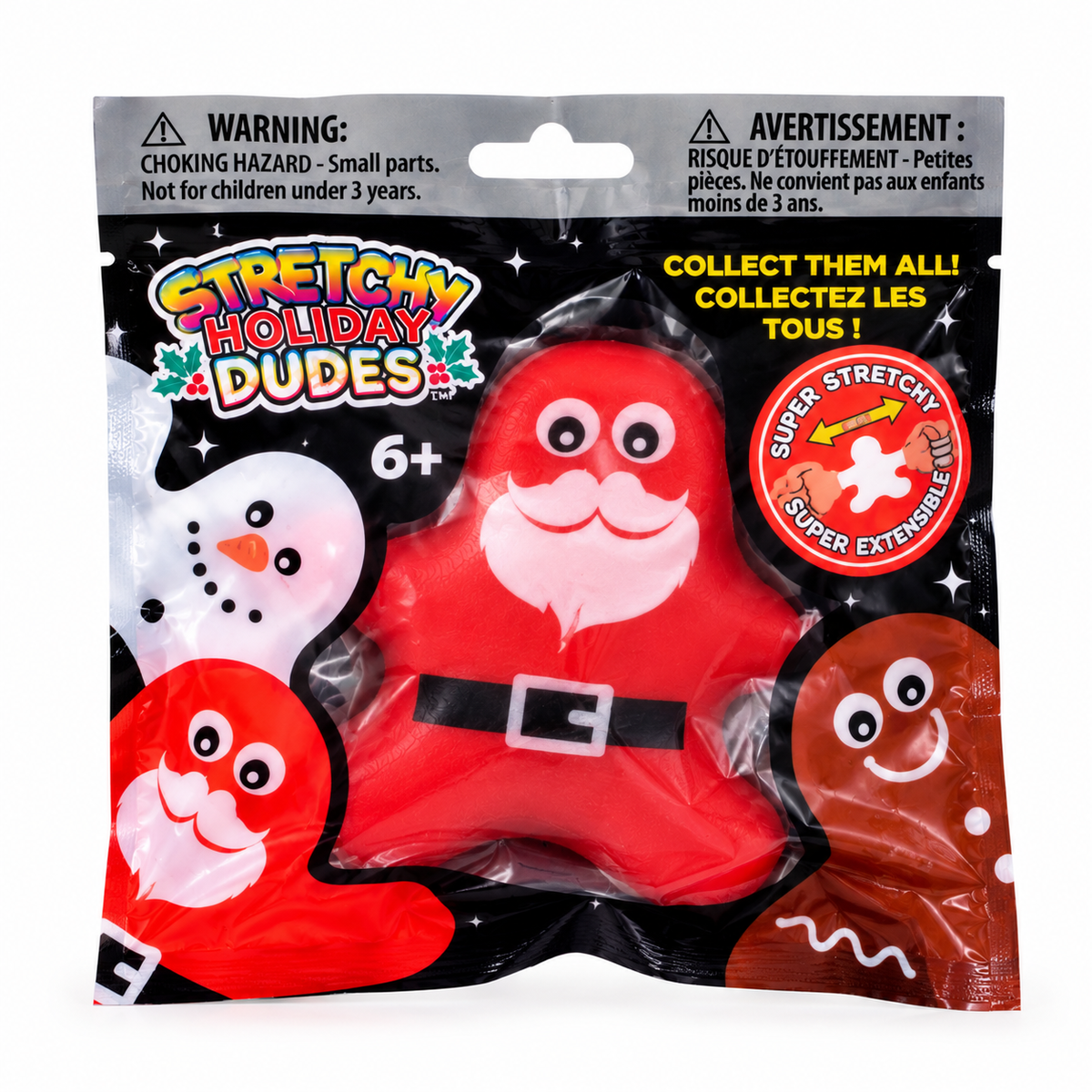 Stretchy Holiday Dudes – Christmas Sensory Squishy Toys