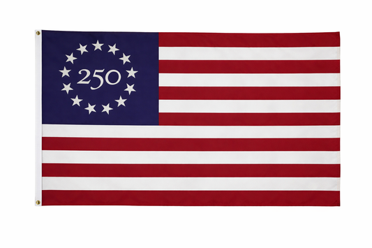 Betsy Ross Style “250” Anniversary Flag